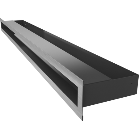 Kratki Lüftungsgitter | 60x1000x98mm | geschliffen | LUFT/6/100/SZ