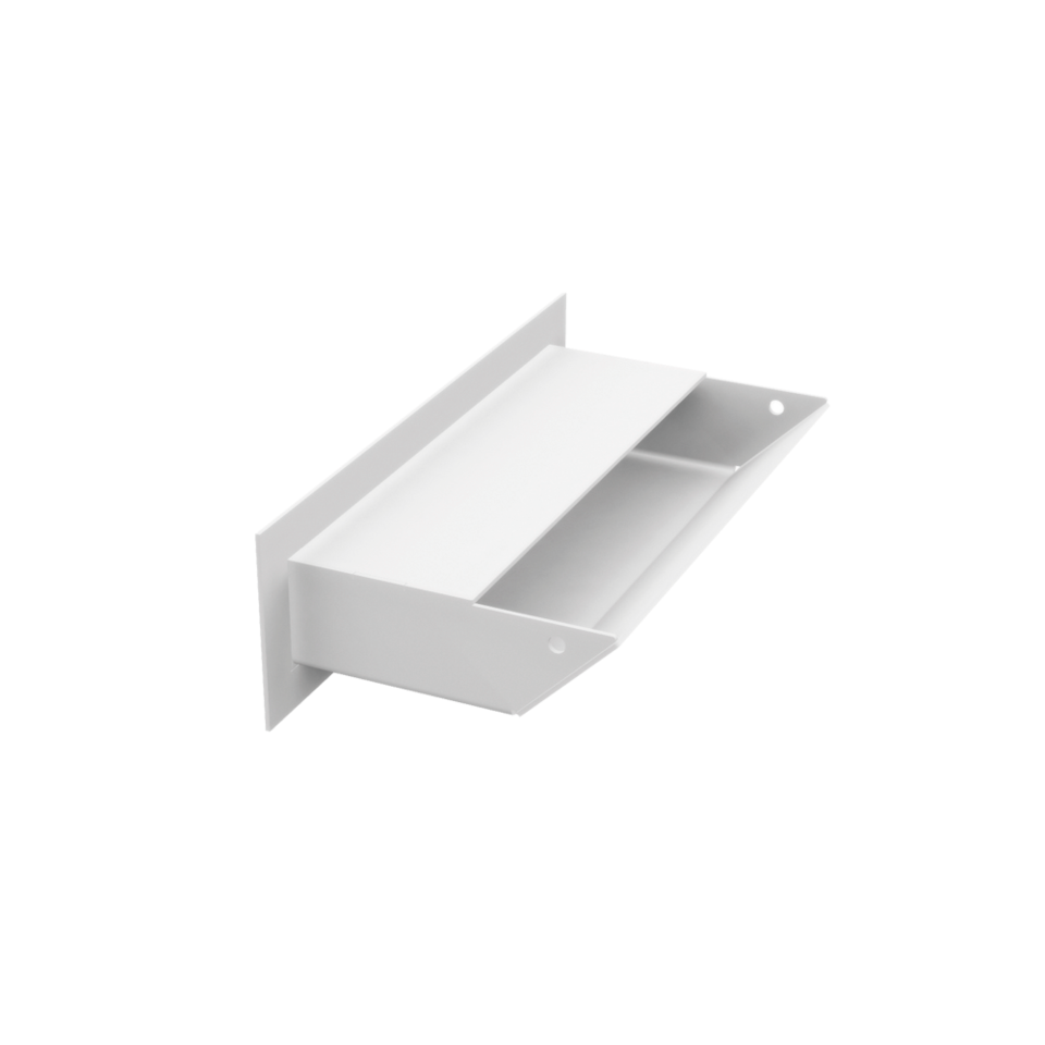 Kratki Lüftungsgitter 45S | 60x200x96,5 mm | weiß