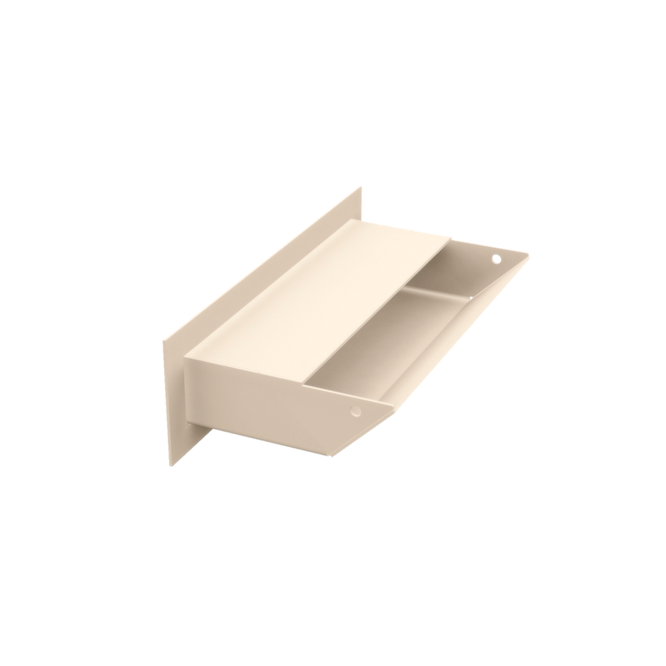 Kratki Lüftungsgitter 45S | 60x200x96,5 mm | creme
