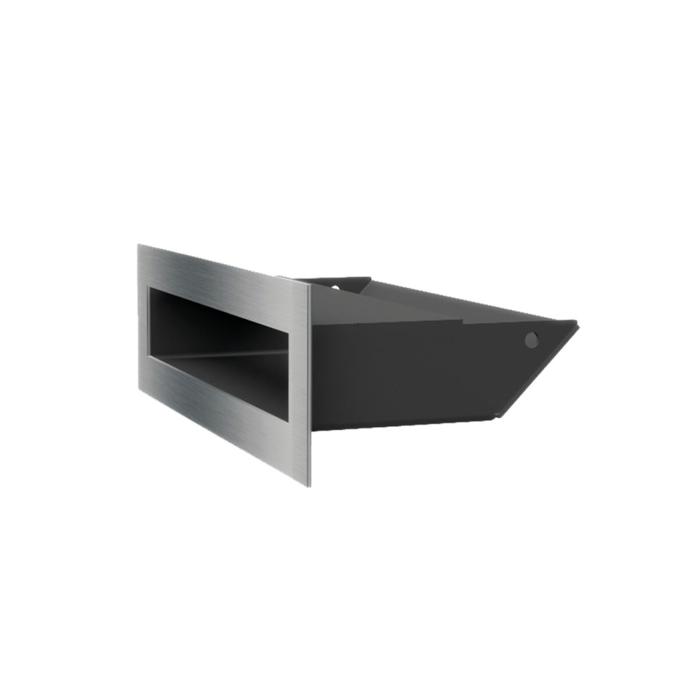 Kratki Lüftungsgitter 45S | 60x200x96,5 mm | geschliffen