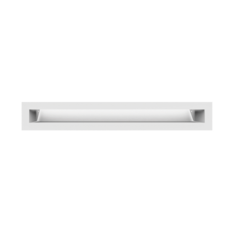 Kratki Lüftungsgitter 45S | 60x400x96,5 mm | weiß