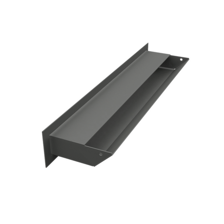 Kratki Lüftungsgitter 45S | 60x400x96,5 mm | graphit