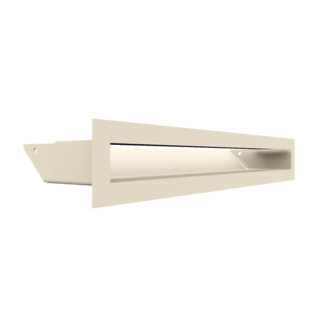 Kratki Lüftungsgitter 45S | 60x400x96,5 mm | creme