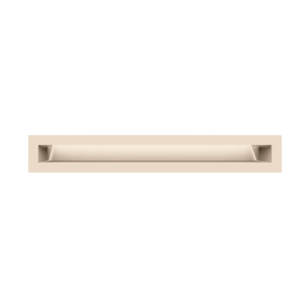 Kratki Lüftungsgitter 45S | 60x400x96,5 mm | creme