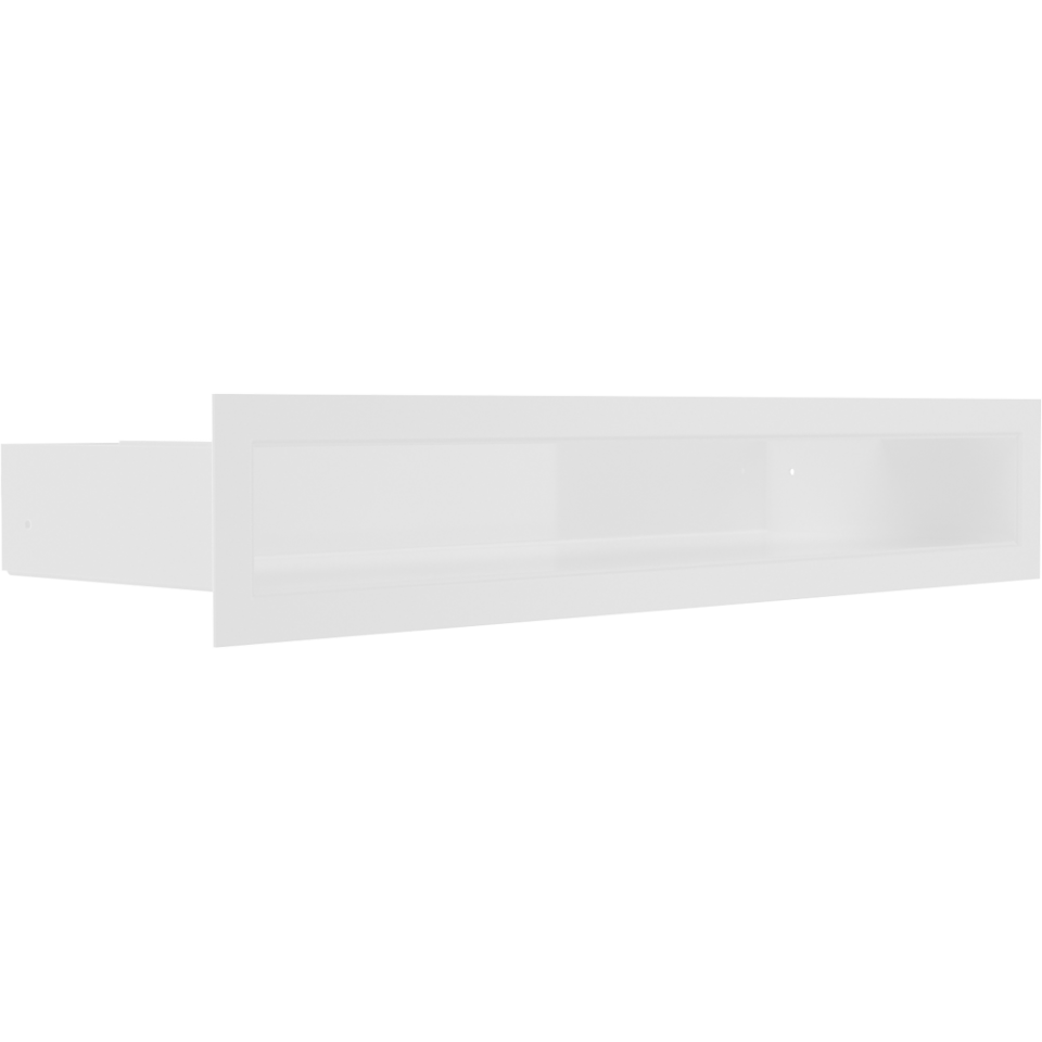 Kratki Lüftungsgitter | 60x400x98mm | weiß | LUFT/6/40/B