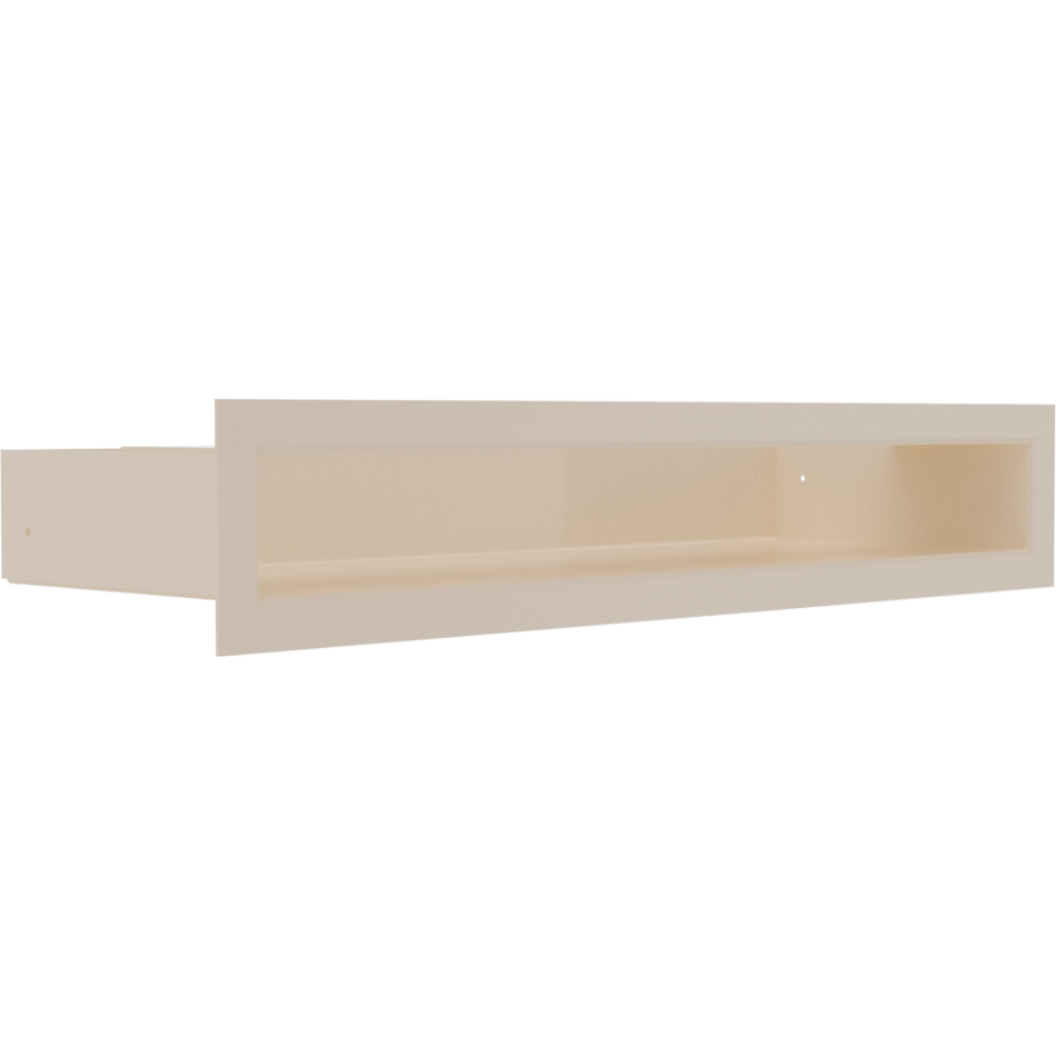 Kratki Lüftungsgitter | 60x400x98mm | creme | LUFT/6/40/K 
