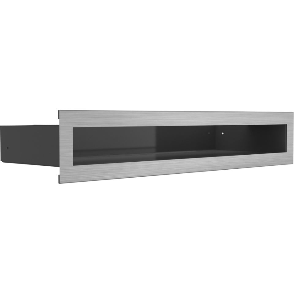 Kratki | Lüftungsgitter | 60x400x98mm | geschliffen | LUFT/6/40/SZ