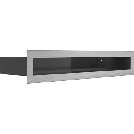 Kratki | Lüftungsgitter | 60x400x98mm | geschliffen | LUFT/6/40/SZ