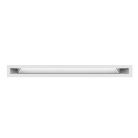 Kratki Lüftungsgitter 45S | 60x600x96,5 mm | weiß