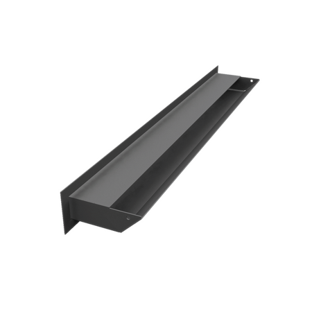 Kratki Lüftungsgitter 45S | 60x600x96,5 mm | graphit