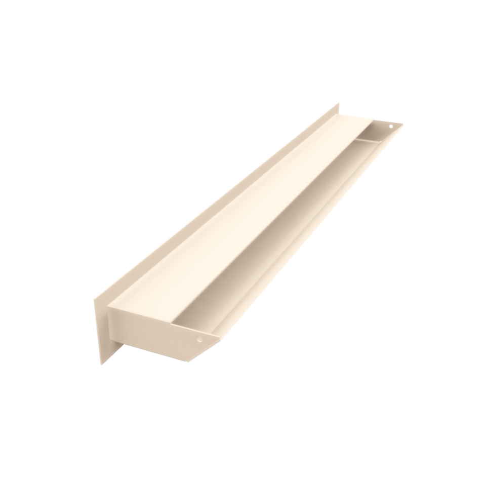 Kratki Lüftungsgitter 45S | 60x600x96,5 mm | creme