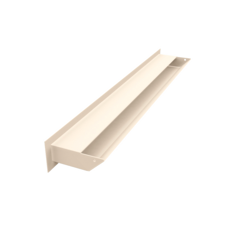 Kratki Lüftungsgitter 45S | 60x600x96,5 mm | creme