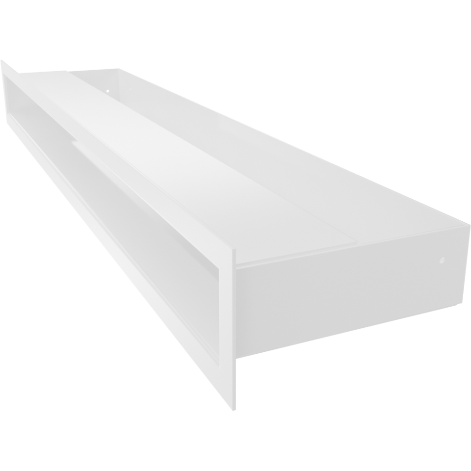 Kratki Lüftungsgitter | 60x600x98mm | weiß | LUFT/6/60/B