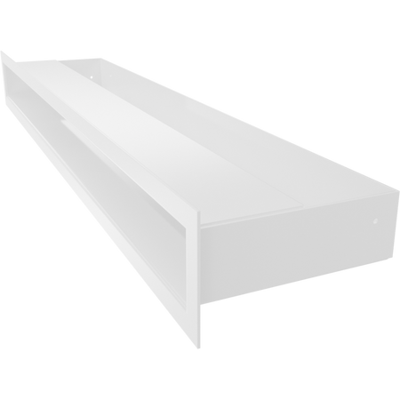 Kratki Lüftungsgitter | 60x600x98mm | weiß | LUFT/6/60/B