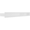 Kratki Lüftungsgitter | 60x600x98mm | weiß | LUFT/6/60/B