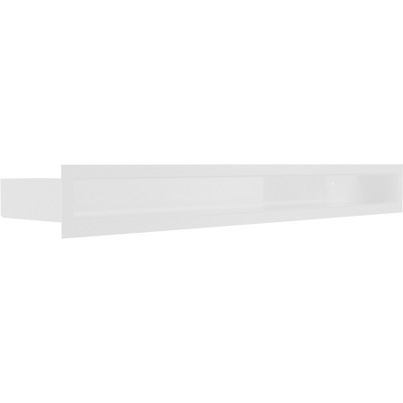 Kratki Lüftungsgitter | 60x600x98mm | weiß | LUFT/6/60/B