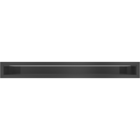 Kratki Lüftungsgitter | 60x600x80mm | schwarz | LUFT/6/60/C/SF