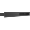 Kratki Lüftungsgitter | 60x600x80mm | schwarz | LUFT/6/60/C/SF