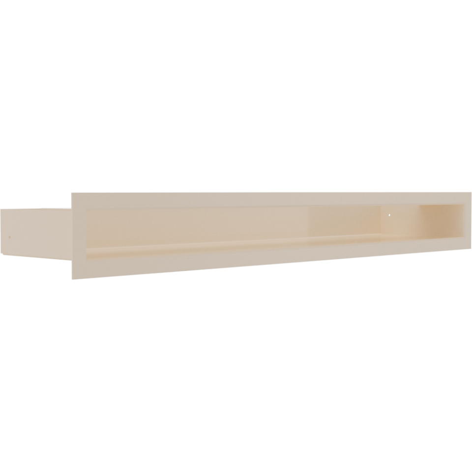 Kratki Lüftungsgitter | 60x600x80mm | creme | LUFT/6/60/K/SF