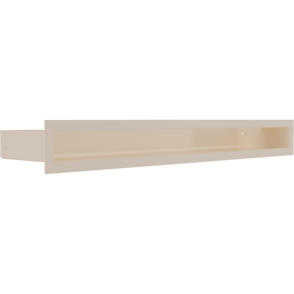 Kratki Lüftungsgitter | 60x600x98mm | creme | LUFT/6/60/K