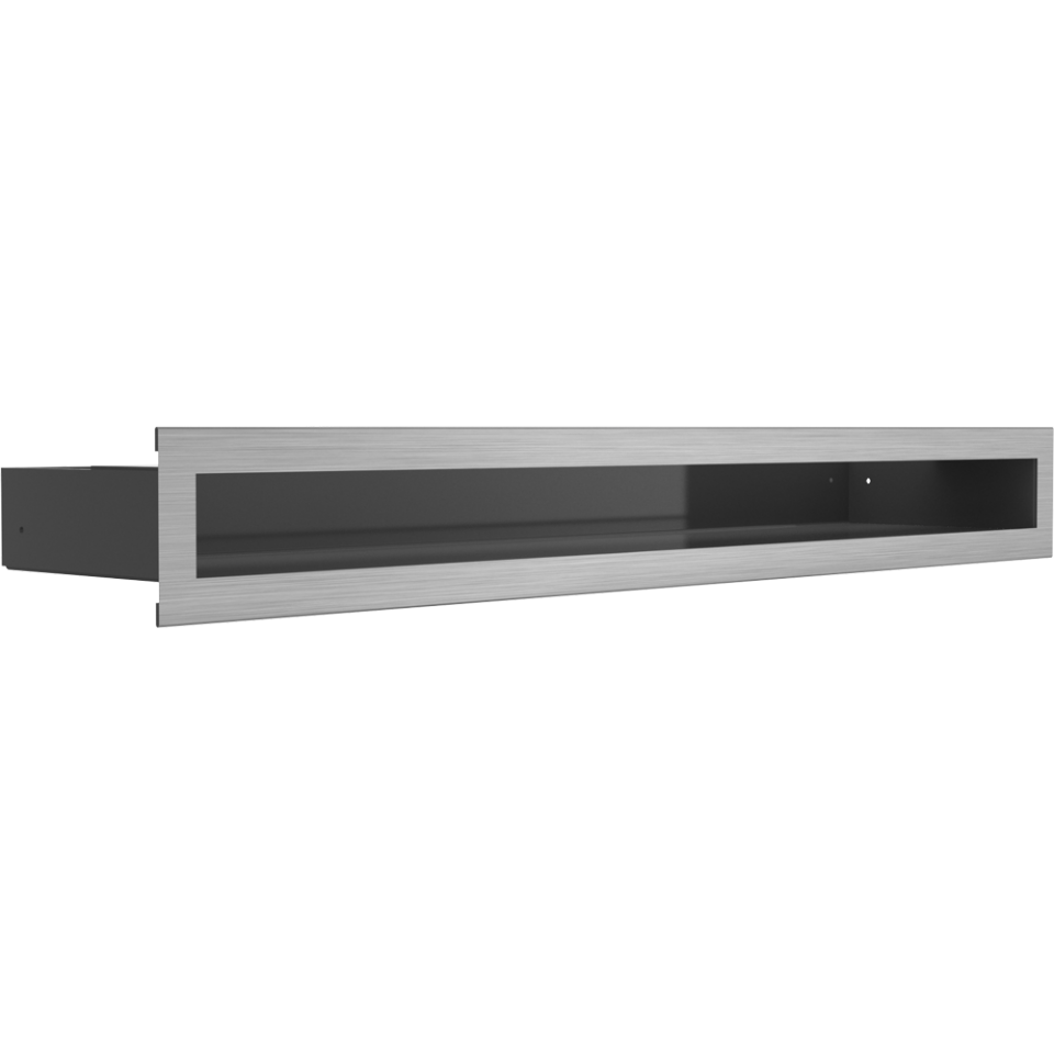 Kratki Lüftungsgitter | 60x600x98mm | geschliffen | LUFT/6/60/SZ