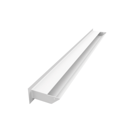 Kratki Lüftungsgitter 45S | 60x800x96,5 mm | weiß