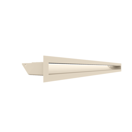 Kratki Lüftungsgitter 45S | 60x800x96,5 mm | creme 