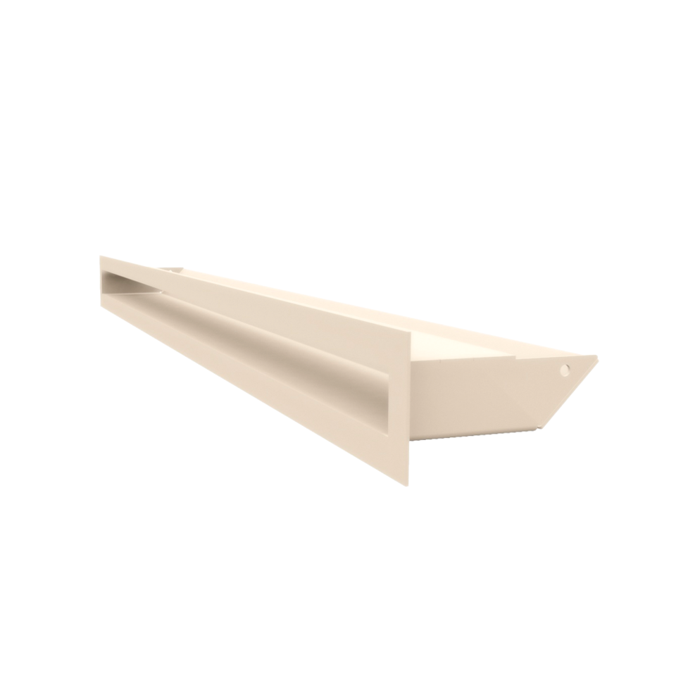 Kratki Lüftungsgitter 45S | 60x800x96,5 mm | creme 