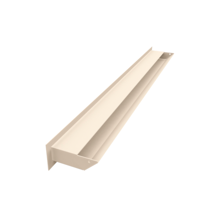 Kratki Lüftungsgitter 45S | 60x800x96,5 mm | creme 