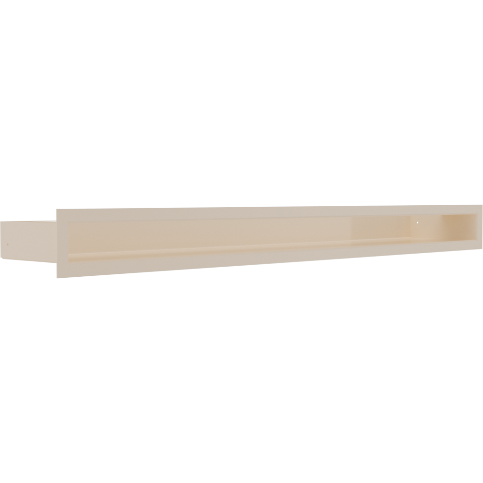 Kratki Lüftungsgitter | 60x800x80mm | creme | LUFT/6/80/K/SF