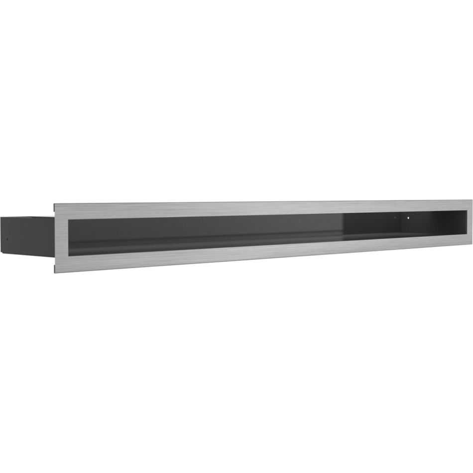 Kratki Lüftungsgitter | 60x800x80mm | geschliffen | LUFT/6/80/SZ/SF