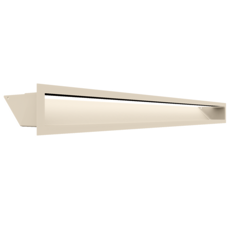 Kratki Lüftungsgitter 45S | 90x1000x126,5 mm | creme