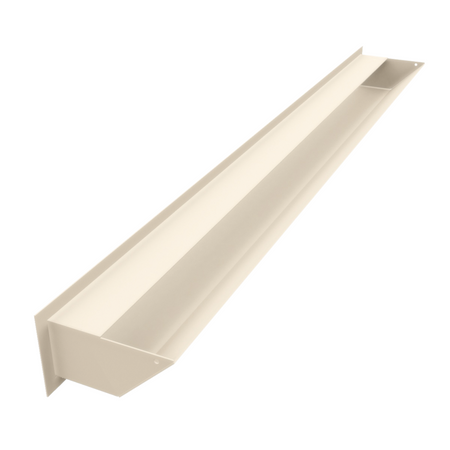 Kratki Lüftungsgitter 45S | 90x1000x126,5 mm | creme