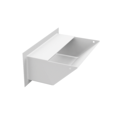 Kratki Lüftungsgitter 45S | 90x200x126,5 mm | weiß