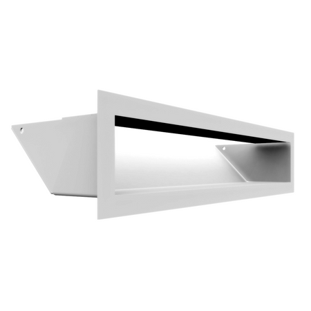 Kratki Lüftungsgitter 45S | 90x400x126,5 mm | weiß