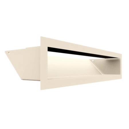 Kratki Lüftungsgitter 45S | 90x400x126,5 mm | creme