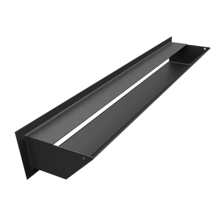 Kratki Lüftungsgitter 45S | 90x600x126,5 mm | schwarz