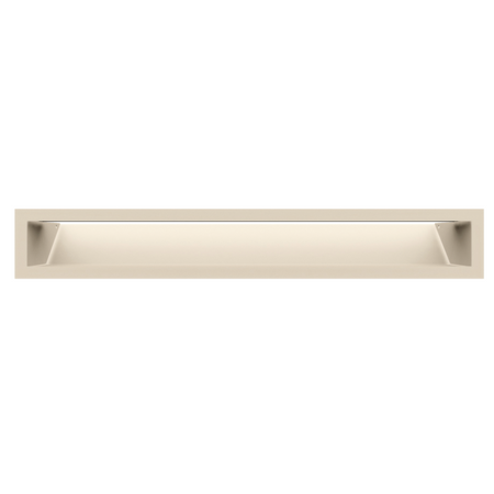 Kratki Lüftungsgitter 45S | 90x600x126,5 mm | creme