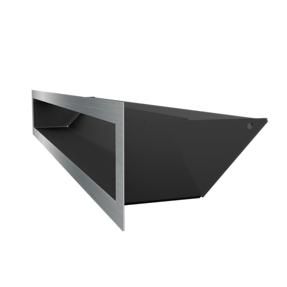 Kratki Lüftungsgitter 45S | 90x600x126,5 mm | geschliffen