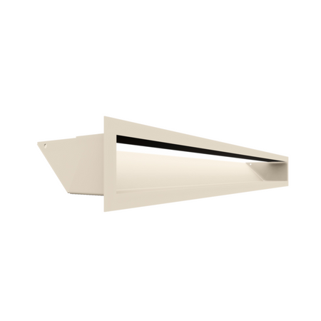 Kratki Lüftungsgitter 45S | 90x800x126,5 mm | creme