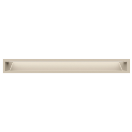 Kratki Lüftungsgitter 45S | 90x800x126,5 mm | creme