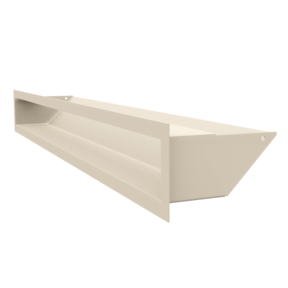 Kratki Lüftungsgitter 45S | 90x800x126,5 mm | creme
