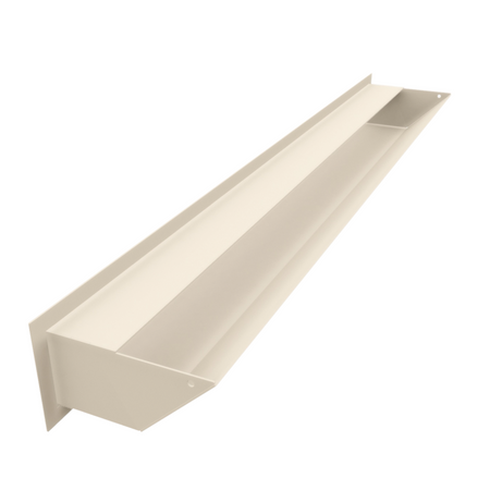 Kratki Lüftungsgitter 45S | 90x800x126,5 mm | creme