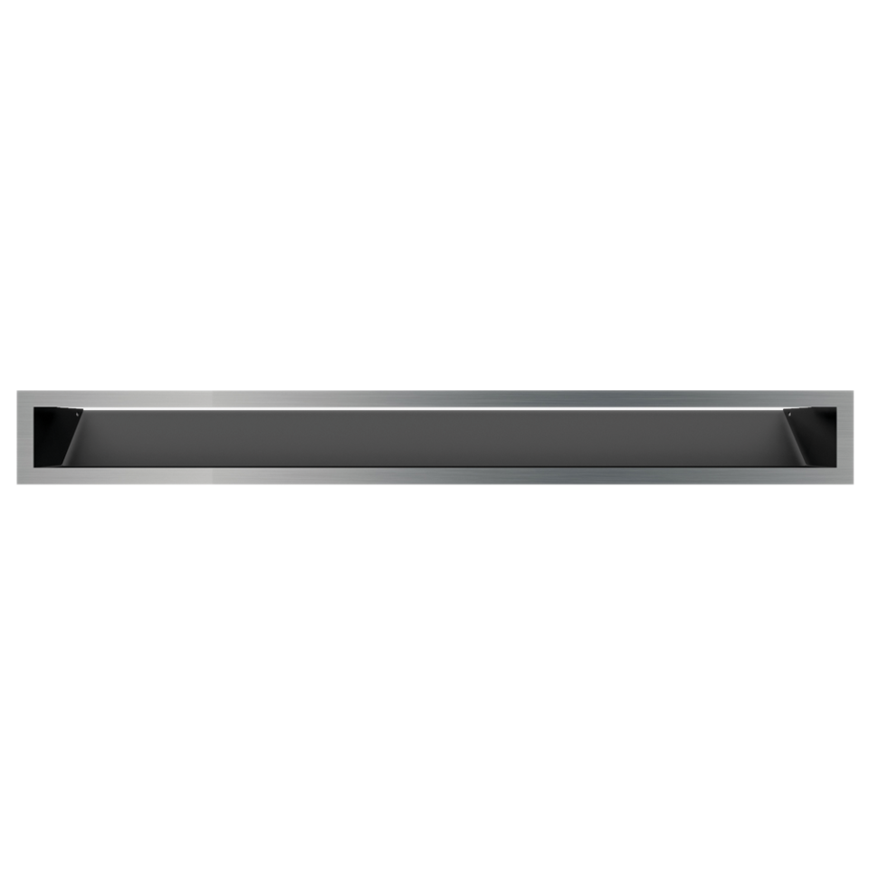 Kratki Lüftungsgitter 45S | 90x800x126,5 mm | geschliffen