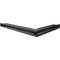 Kratki Eckluftleiste links | 547x766mm Winkel x 60mm | schwarz