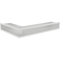 Kratki Eckluftleiste rechts | 600x400mm Winkel x 90mm | weiß