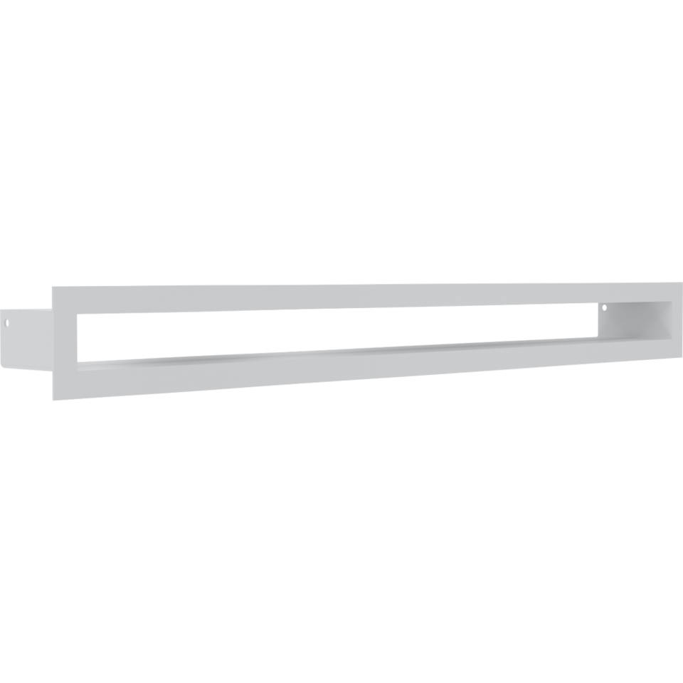 Kratki Luftleiste, Tunnel Luftschlitz | 60x600x71 mm | weiß ➔ Klimaworld.com