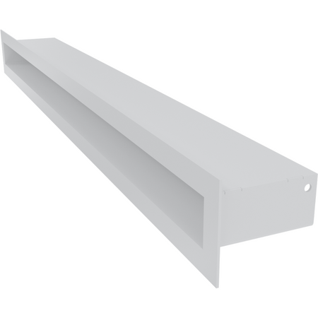 Kratki Luftleiste, Tunnel Luftschlitz | 60x600x71 mm | weiß