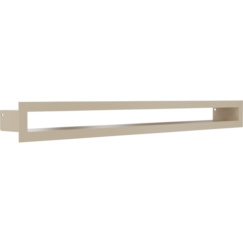 Kratki Luftleiste, Tunnel Luftschlitz | 60x600x71 mm | creme ➔ Klimaworld.com