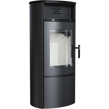 Kratki Kaminofen Falcon 9 W | mit Warmhaltefach | 10 kW | FALCON/W ➔ klimaworlv.com